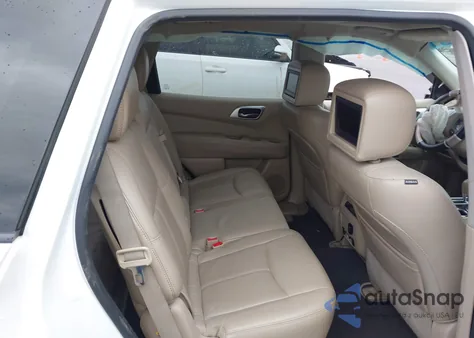 2014 Nissan Pathfinder Platinum from USA, damaged, VIN 5N1AR2MN8EC622939